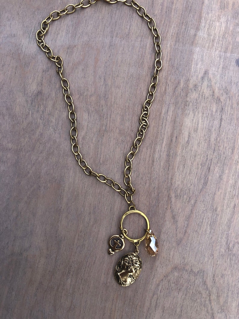 Cameo Charm Necklace