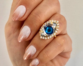 Swarovski Evil Eye - Etsy
