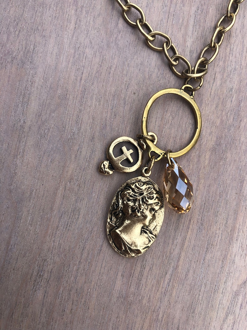 Cameo Charm Necklace
