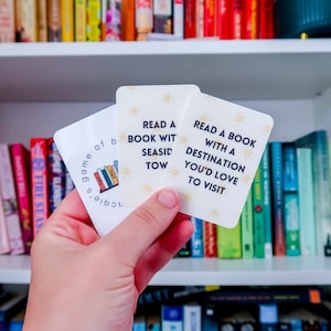 Cartes d'été TBR imprimables | À lire | Que lire ensuite | Jeu de cartes | Jeu TBR | Réserver un cadeau | Cadeaux livresques | Lecteur présent | Pot TBR