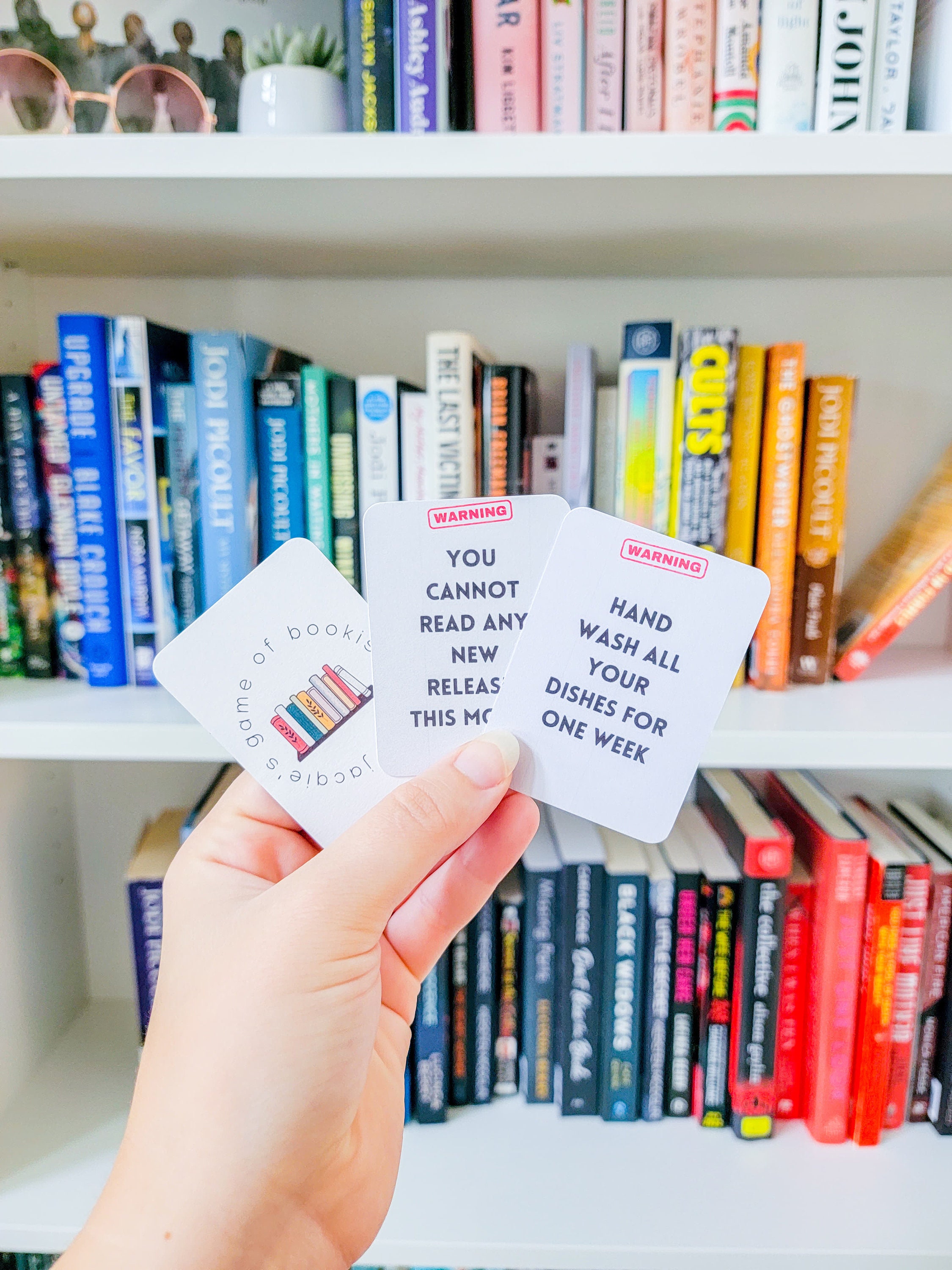 Punishment TBR Cards to Be Read What to Read Next Card Deck TBR Game