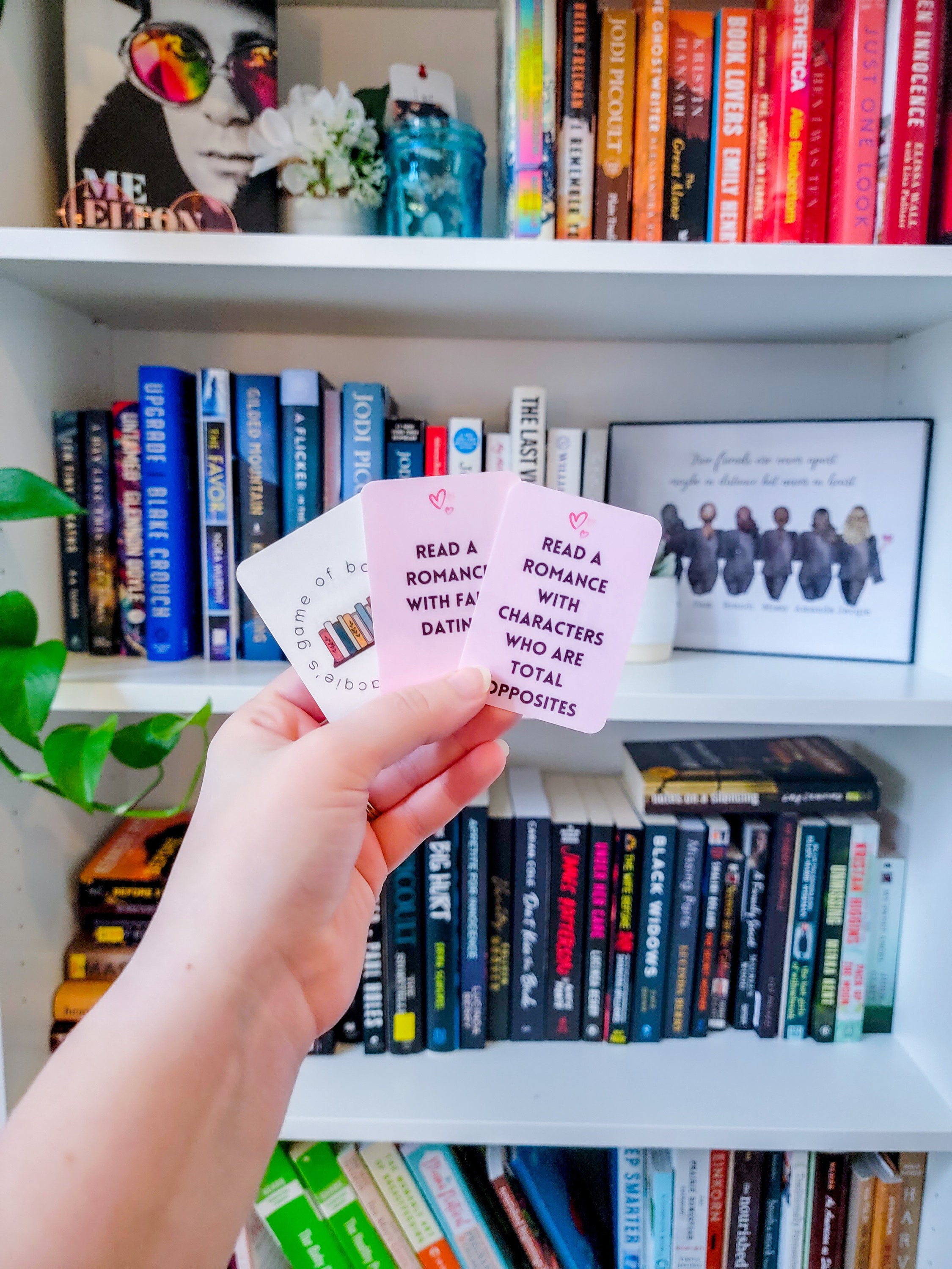Romance TBR Cards Printable | To Be Read | What To Read Next | Card Deck | TBR Game | Book Gift | Bookish Gifts | Reader Present | TBR Jar