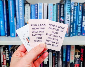 2.0 From Your Shelf TBR Cards Printable | To Be Read | What To Read Next | Card Deck | TBR Game | Bookish Gifts | Reader Present | TBR Jar