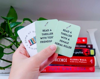 Mystery Thriller TBR Cards Printable| To Be Read | What To Read Next | Card Deck | TBR Game | Bookish Gifts | Reader Present | TBR Jar