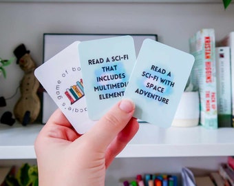 Science Fiction TBR Cards Printable | To Be Read | What To Read Next | Card Deck | TBR Game | Bookish Gifts | Reader Present | TBR Jar