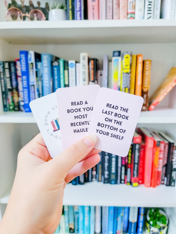 From Your Shelf TBR Cards Printable | To Be Read | What To Read Next | Card Deck | TBR Game | Bookish Gifts | Reader Present | TBR Jar