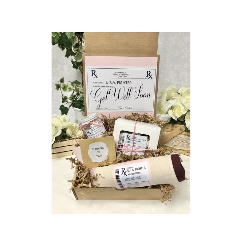 Care Package for Her Doctor's orders Pink Post Surgery Etsy