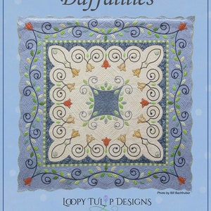 Daffalilies Appliqué Quilt Pattern