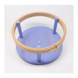Tuli-Hoops 10&quot; Color-Wash Embroidery Hoop - Periwinkle
