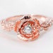 see more listings in the Diamond Flower Ring section