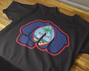 Guam svg, Guam png, Flag Vector, Fist, Crest of Flag, Cut File, Digital Download, Guam Trip, Beach Vacation, Guam Shirt Design, Sublimation
