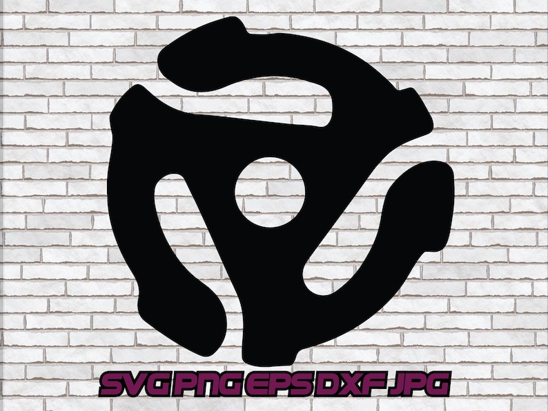 Adapter Svg, Old School Png, Vinyl Record, 45 Rpm, Digital Download ...