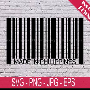 Made in Philippines Svg, Filipino Svg, Filipino Png, Philippines Svg, Filipino art, Philippines Art, Filipino Decor, Philippines Decor