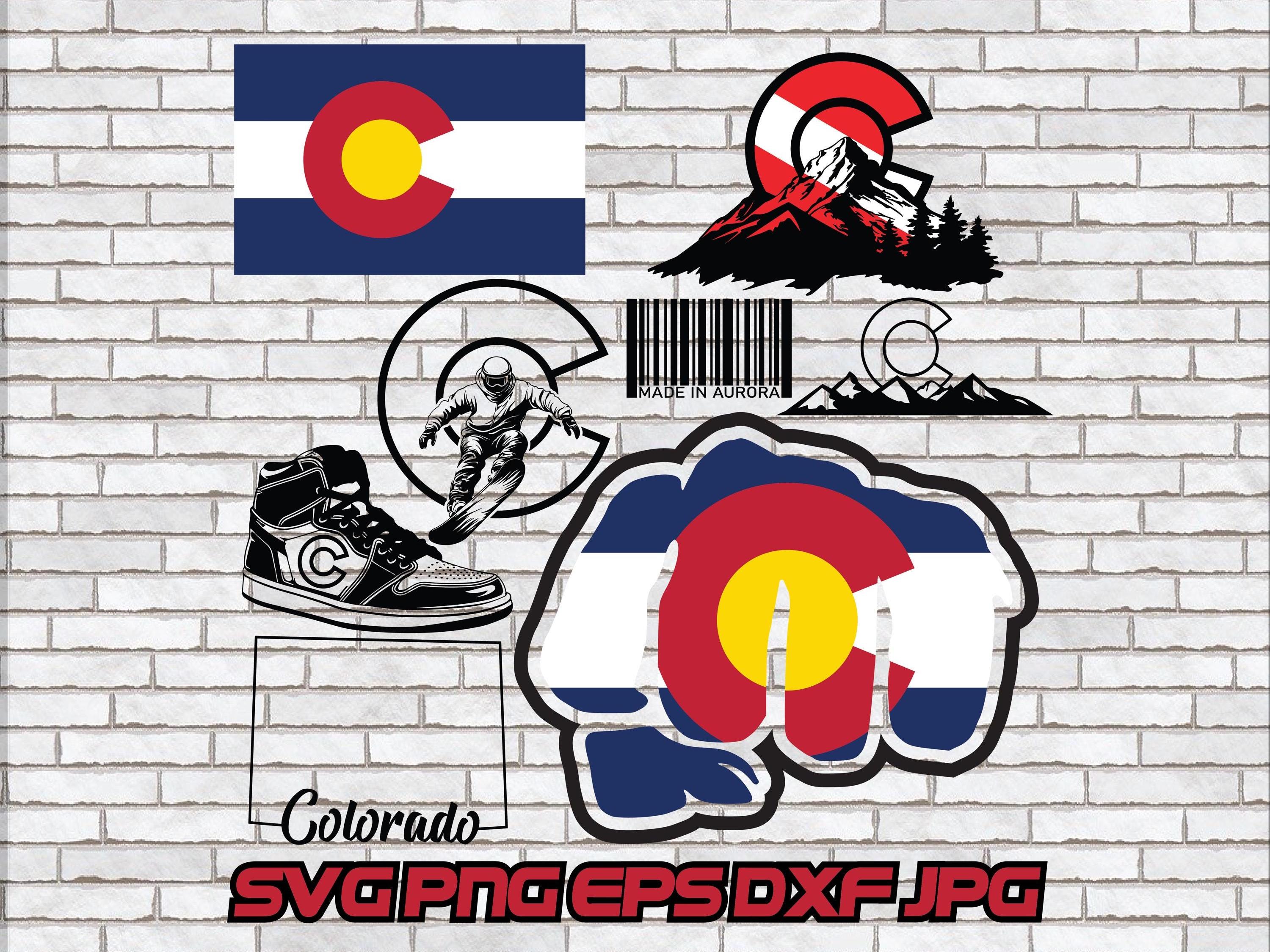 Colorado Svg Bundle, Colorado License Plate Png, Digital Download ...