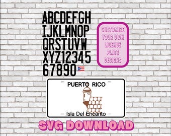 Puerto Rico SVG (Instant Download)