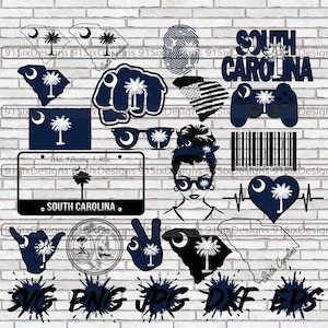 South Carolina SVG,  South Carolina PNG