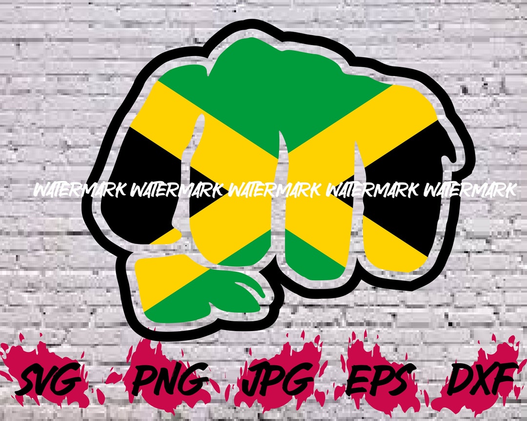 Jamaica Svg, Jamaican Png, Jamaica Flag, Printable, Digital Download ...