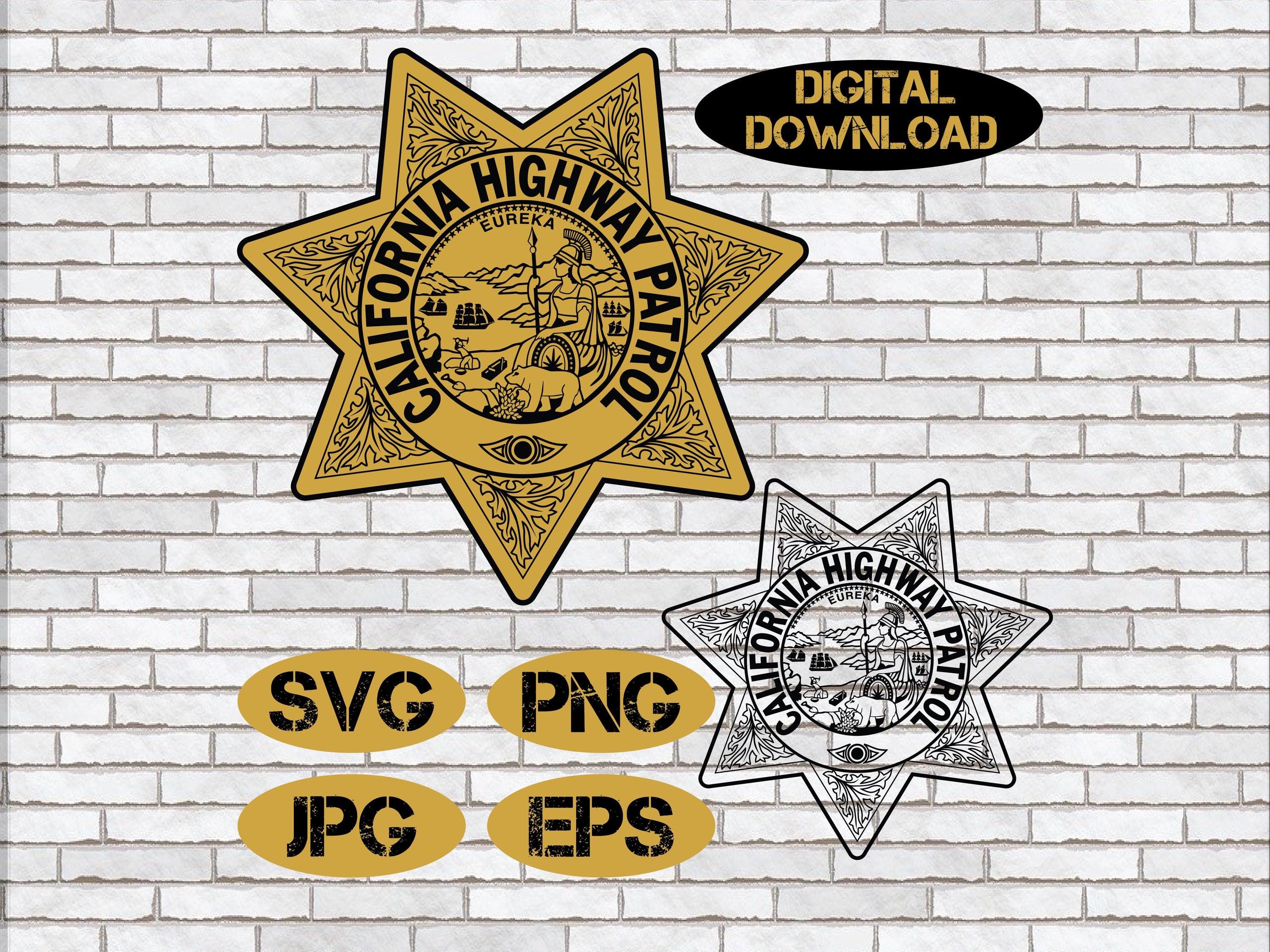 California Highway Patrol Chip - Etsy