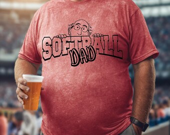 Softball Dad png, Softball Dad svg, Digital Download, Sublimation, eps, dxf, jpg