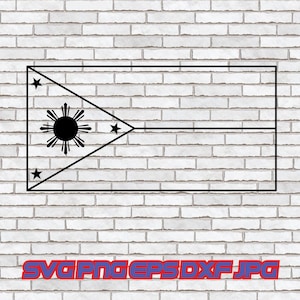 Filipino Flag svg, Filipino Art, Filipino Sun, Philippines png, Pinoy Art, Cricut Silhouette Cut File Peace Sign Filipina Digital Download