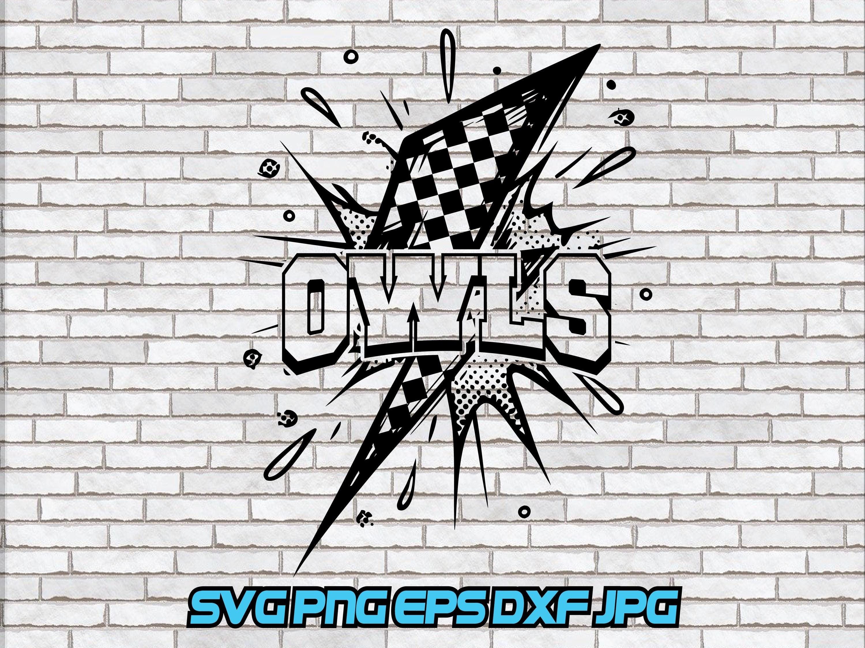 Owls Mascot png, Owls svg, Design for Shirts, Digital Download
