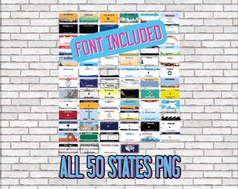 License Plate Design (Instant Download)