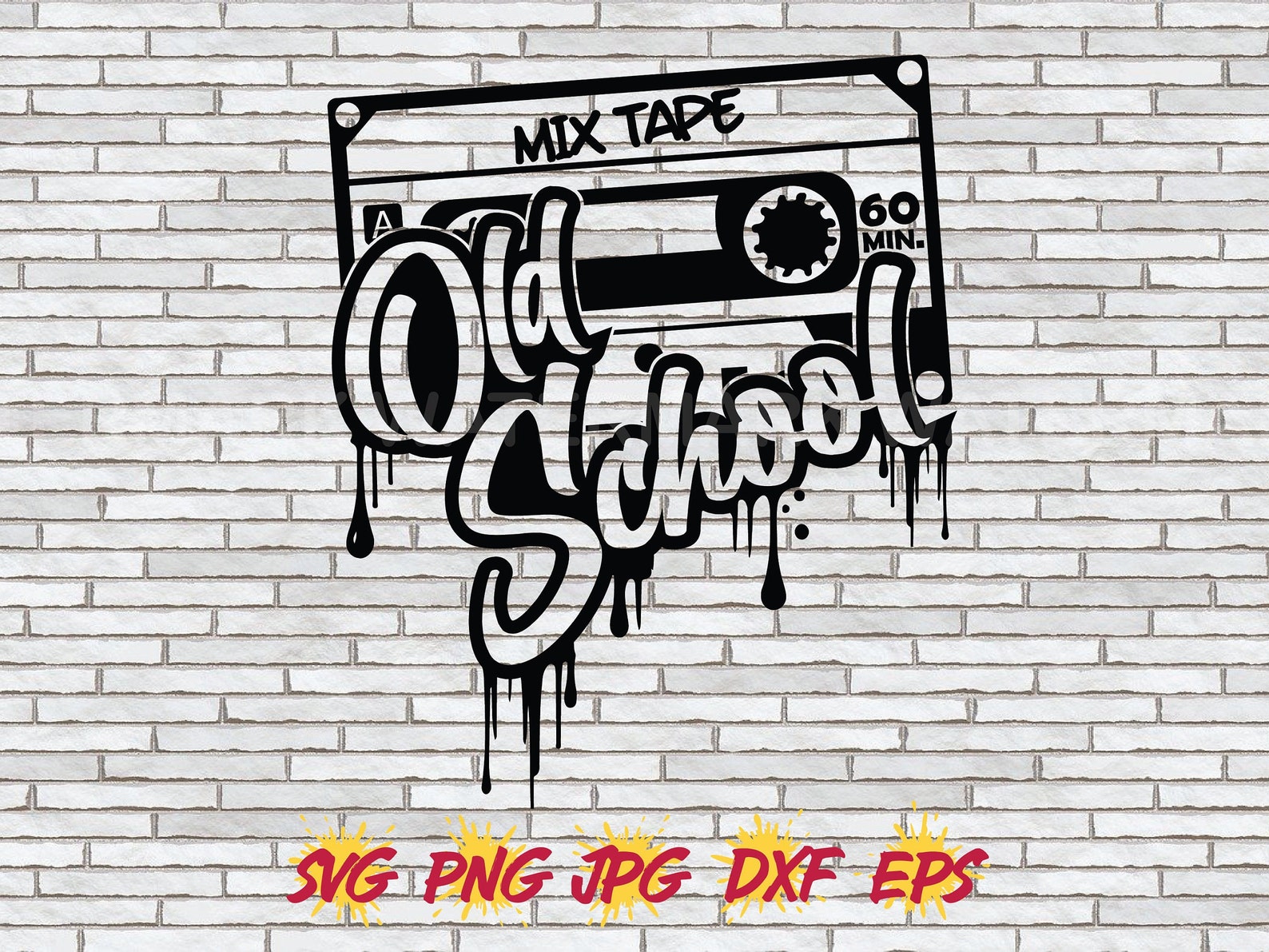 Mix Tape Cassette SVG, Mix Tape PNG, Old Tape Hip Hop Sublimation Music ...