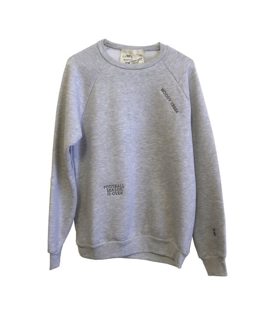 Hunter S Thompson Unisex Embroidered Sweatshirt Etsy