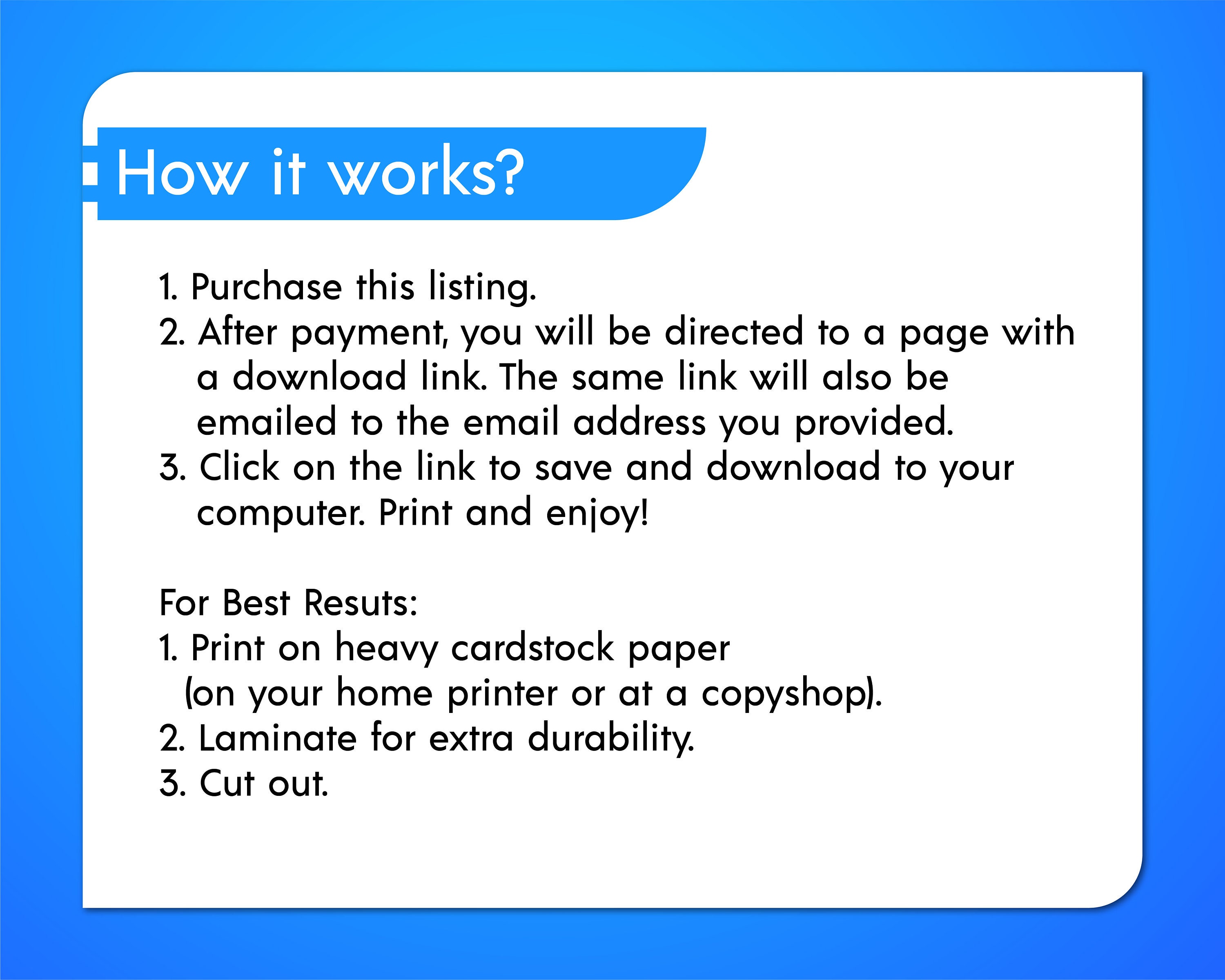 Color Flashcards for Kids Preschool Printable Flash cards for | Etsy