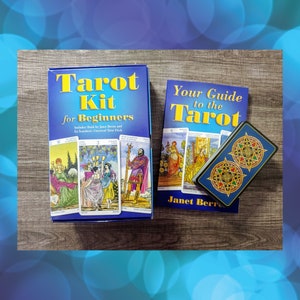 Tarot Tarot Kit für Anfänger Boxed Set I Neues Boxed Kit I Anfänger Tarot Kit I Tarot lernen