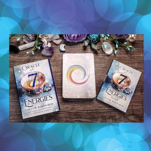 Orakel der 7 Energies Boxed Deck I Neues Deck und Ratgeber I Buntes Chakra Orakel Karten I Colette Baron Reid Orakel