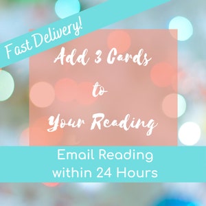 Add 3 Cards to Any Reading I Psychic Tarot Reading I Romance Reading I Career Reading I General Reading