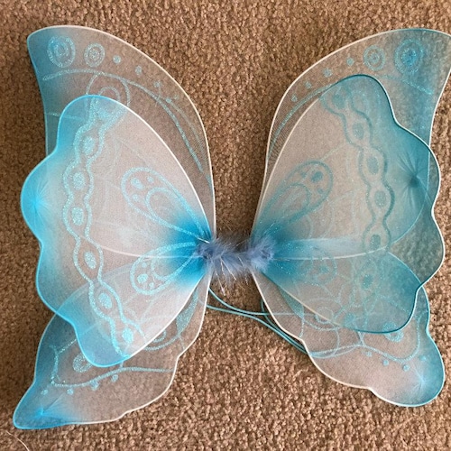 Extra- Large Blue Butterfly Wings
