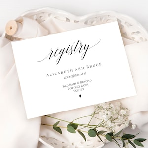 Klassische Register Karte, Hochzeit Einlage Karte, bedruckbar, Geschenk Registerbeilage, 100% bearbeitbar, sofortiger Download, Templett, P46