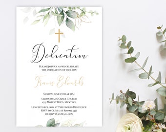 Religious Invitation Etsy