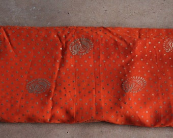 Vintage Sarong Sari Multi Color Saree Indian women clothing drapes Georgette Fabric Saree