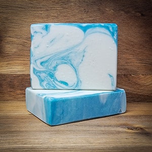 Handmade Coconut Milk & Shea Butter Soap | Moisturizing and Gentle for All Skin Types | Frostbite Scent