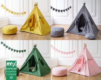 Tipi Zelt Kinder Play Tent Tipi Tent Unisex Kid Canopy Etsy