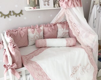 luxury cradle bedding
