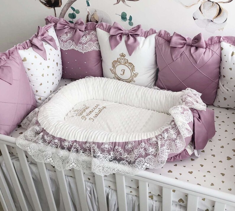 Newborn Baby Nest Personalized Baby Nest for Girl Babynest Etsy