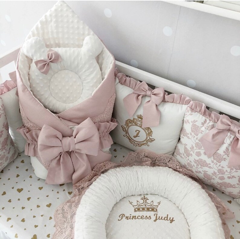 Baby Girl Blanket Personalized Receiving Blankets Baby Etsy