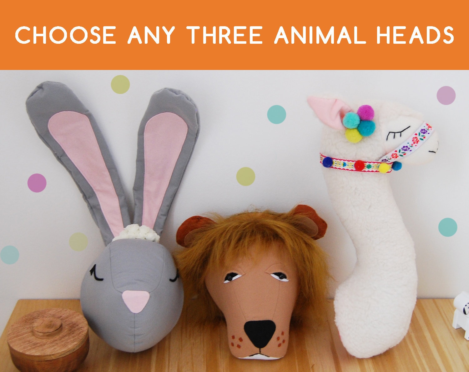 Animal head Animal heads wall decor animals taxidermy lion Etsy