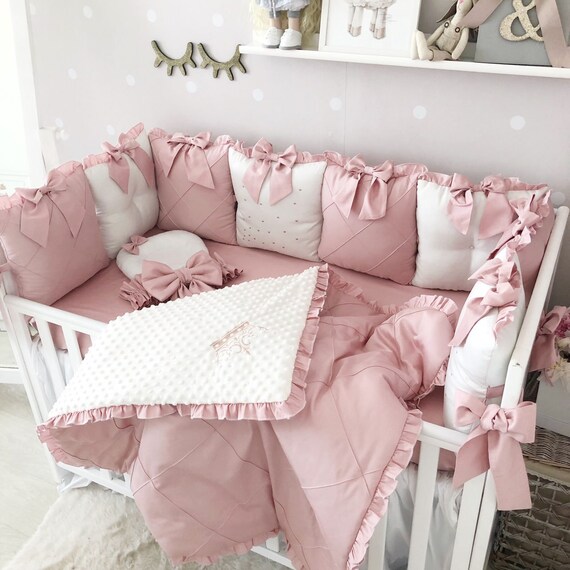 personalized baby crib bedding set