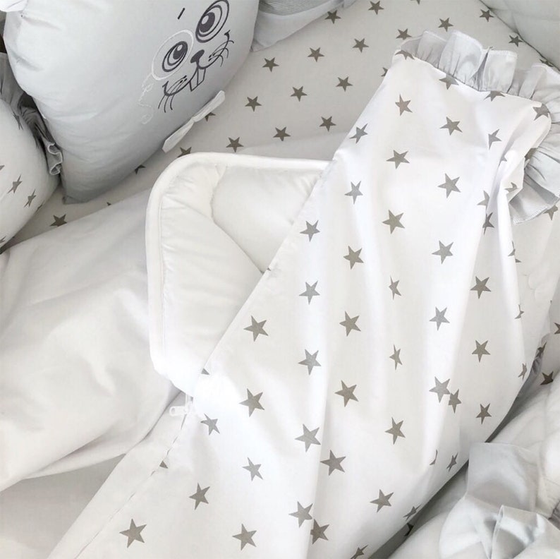 Crib Bedding Set for Boy. Pillow Bumper Crib Bumper Pads Etsy