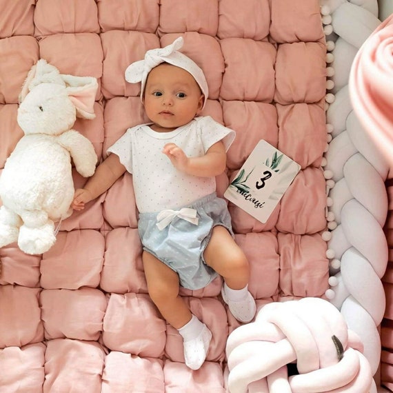 DIY Baby Foto Requisiten Neugeborene Fotografie Weiches Fell Quilt Mat Decke 