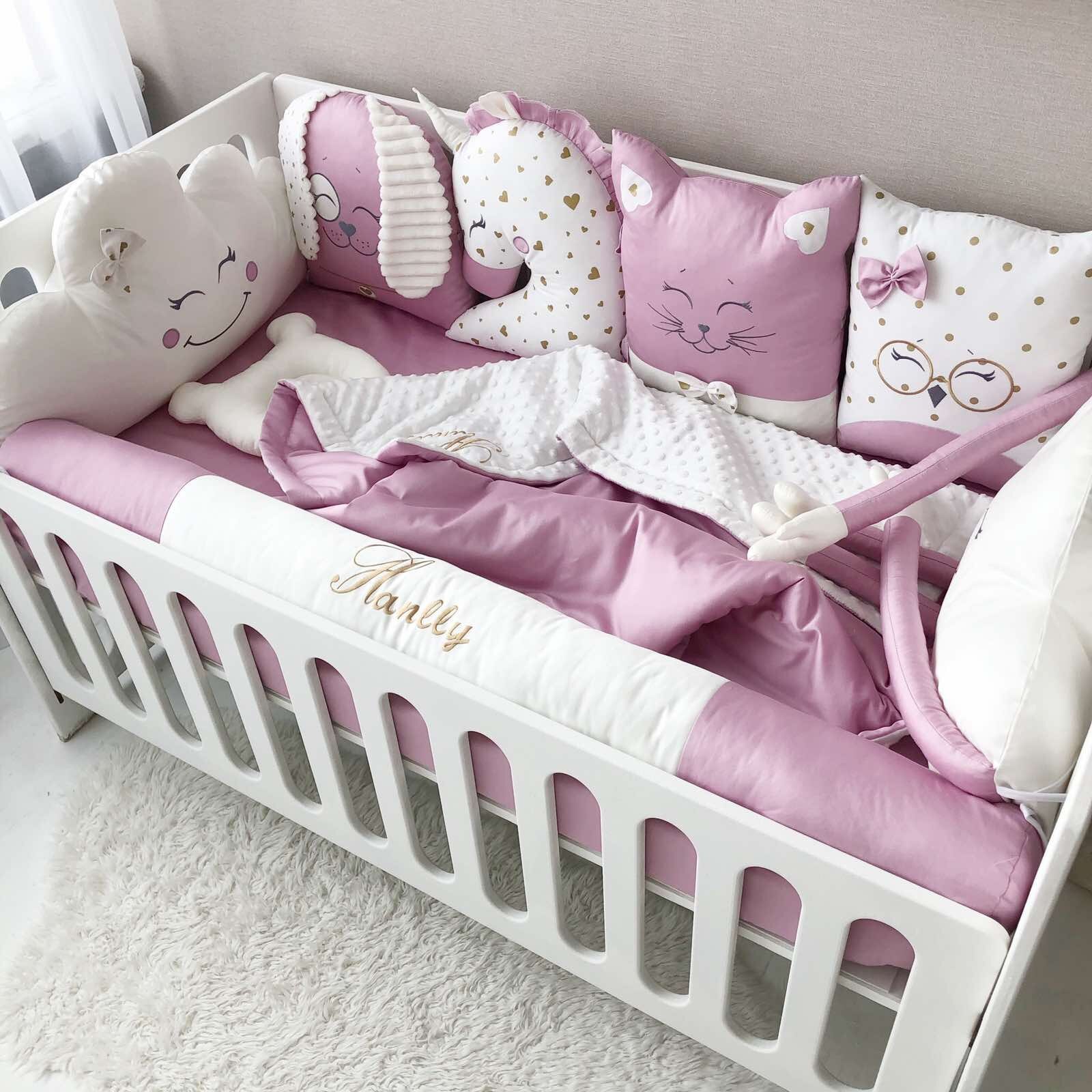 crib bumper pad sets