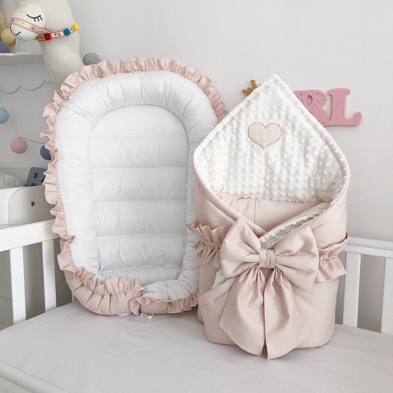 Baby nest Baby blanket set Baby Nest Bed Personalized Etsy