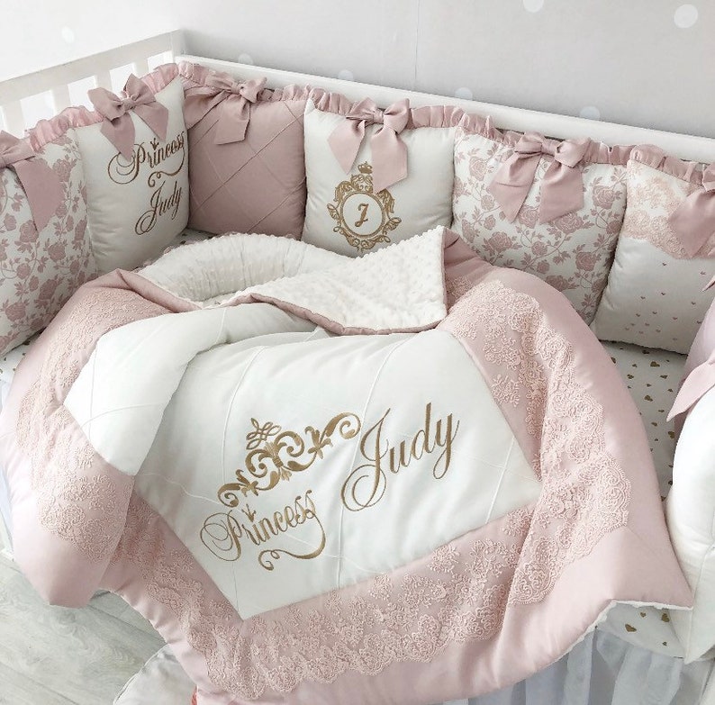 Baby Girl Blanket Personalized Receiving Blankets Baby Etsy