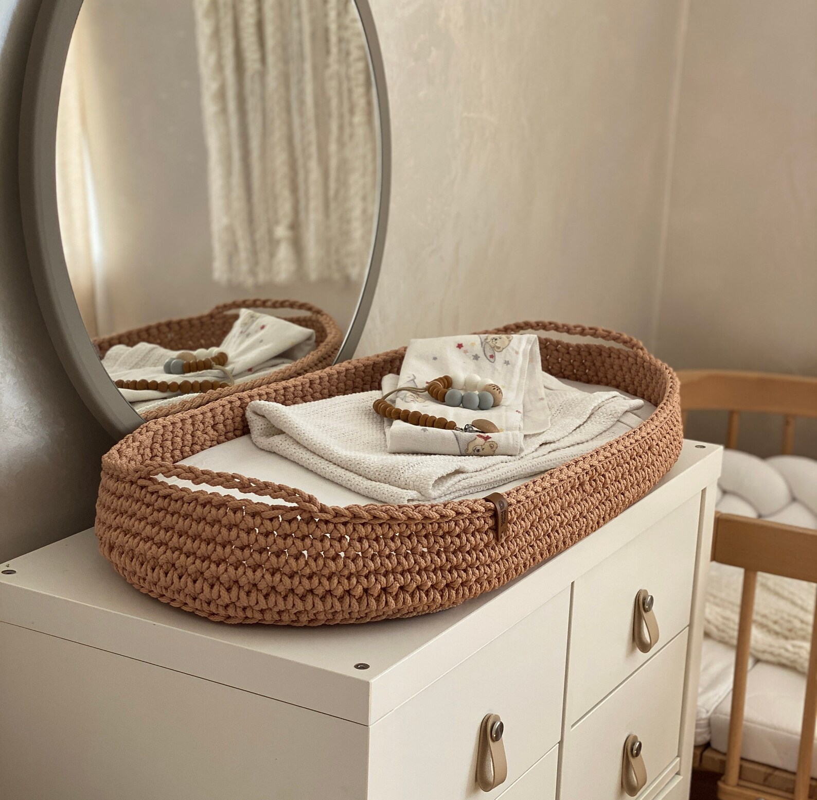 Baby Changing Basket Changing Table Pad Change Table Etsy