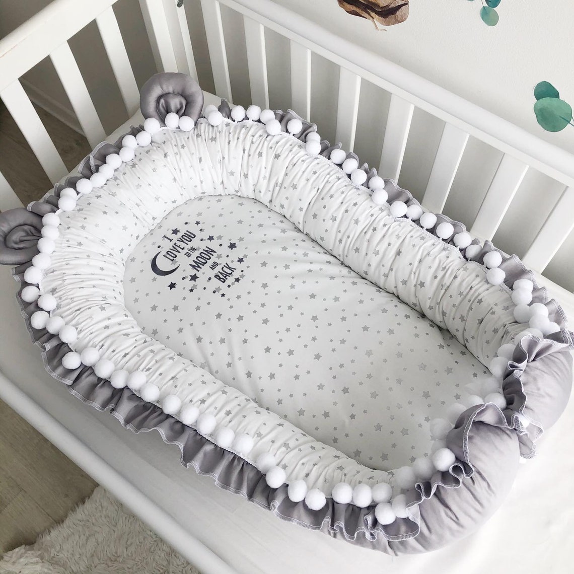 Baby Nest Bed for Boy Babynest Nest for Baby Girl Bed Baby Etsy